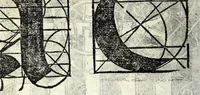 Picture 18 of 44 from Lo presente libro insegna la vera arte delo excelle[n]te scriuere de diuerse varie sorti de litere : lequali se fano p[e]r geometrica ragione & con la presente opera ognuno le potra imparare impochi giorni p[er] lo amaistramento, ragione, & essempli, come qui seguente vederai (1539), leaf 38