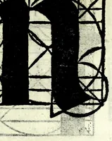 An illustration from Lo presente libro insegna la vera arte delo excelle[n]te scriuere de diuerse varie sorti de litere : lequali se fano p[e]r geometrica ragione & con la presente opera ognuno le potra imparare impochi giorni p[er] lo amaistramento, ragione, & essempli, come qui seguente vederai (1539)
