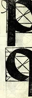 An illustration from Lo presente libro insegna la vera arte delo excelle[n]te scriuere de diuerse varie sorti de litere : lequali se fano p[e]r geometrica ragione & con la presente opera ognuno le potra imparare impochi giorni p[er] lo amaistramento, ragione, & essempli, come qui seguente vederai (1539)