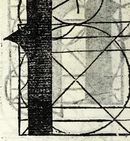 An illustration from Lo presente libro insegna la vera arte delo excelle[n]te scriuere de diuerse varie sorti de litere : lequali se fano p[e]r geometrica ragione & con la presente opera ognuno le potra imparare impochi giorni p[er] lo amaistramento, ragione, & essempli, come qui seguente vederai (1539)
