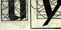 An illustration from Lo presente libro insegna la vera arte delo excelle[n]te scriuere de diuerse varie sorti de litere : lequali se fano p[e]r geometrica ragione & con la presente opera ognuno le potra imparare impochi giorni p[er] lo amaistramento, ragione, & essempli, come qui seguente vederai (1539)