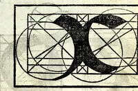 An illustration from Lo presente libro insegna la vera arte delo excelle[n]te scriuere de diuerse varie sorti de litere : lequali se fano p[e]r geometrica ragione & con la presente opera ognuno le potra imparare impochi giorni p[er] lo amaistramento, ragione, & essempli, come qui seguente vederai (1539)