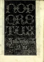 An illustration from Lo presente libro insegna la vera arte delo excelle[n]te scriuere de diuerse varie sorti de litere : lequali se fano p[e]r geometrica ragione & con la presente opera ognuno le potra imparare impochi giorni p[er] lo amaistramento, ragione, & essempli, come qui seguente vederai (1539)