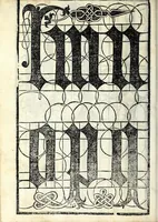 An illustration from Lo presente libro insegna la vera arte delo excelle[n]te scriuere de diuerse varie sorti de litere : lequali se fano p[e]r geometrica ragione & con la presente opera ognuno le potra imparare impochi giorni p[er] lo amaistramento, ragione, & essempli, come qui seguente vederai (1539)