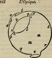 Picture 17 of 40 from L'optique divisée en trois livres : ou, l'On démontre d'une maniere aisée tout ce qui regarde 1. la propagation & les proprietez de la lumiere. 2. La vision. 3. La figure & la disposition des verres qui servent à la perfefectionner [sic] (1682), leaf 179