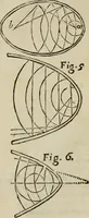 An illustration from L'optique divisée en trois livres : ou, l'On démontre d'une maniere aisée tout ce qui regarde 1. la propagation & les proprietez de la lumiere. 2. La vision. 3. La figure & la disposition des verres qui servent à la perfefectionner [sic] (1682)