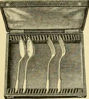 An illustration from L'orfevrerie d'Ercuis ... fonderies, laminoirs et ateliers d'orfevrerie, d'argenture et dorure a Ercuis (Oise). (1911)