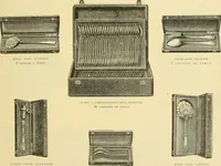 Picture 75 of 324 from L'orfevrerie d'Ercuis ... fonderies, laminoirs et ateliers d'orfevrerie, d'argenture et dorure a Ercuis (Oise). (1911), leaf 114