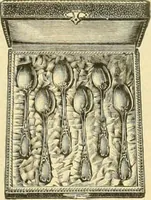 Picture 81 of 324 from L'orfevrerie d'Ercuis ... fonderies, laminoirs et ateliers d'orfevrerie, d'argenture et dorure a Ercuis (Oise). (1911), leaf 116