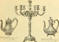 Picture 100 of 324 from L'orfevrerie d'Ercuis ... fonderies, laminoirs et ateliers d'orfevrerie, d'argenture et dorure a Ercuis (Oise). (1911), leaf 134