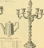 Picture 103 of 324 from L'orfevrerie d'Ercuis ... fonderies, laminoirs et ateliers d'orfevrerie, d'argenture et dorure a Ercuis (Oise). (1911), leaf 134