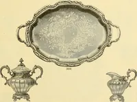 An illustration from L'orfevrerie d'Ercuis ... fonderies, laminoirs et ateliers d'orfevrerie, d'argenture et dorure a Ercuis (Oise). (1911)