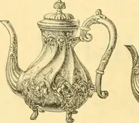 An illustration from L'orfevrerie d'Ercuis ... fonderies, laminoirs et ateliers d'orfevrerie, d'argenture et dorure a Ercuis (Oise). (1911)
