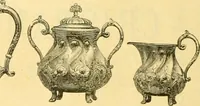 An illustration from L'orfevrerie d'Ercuis ... fonderies, laminoirs et ateliers d'orfevrerie, d'argenture et dorure a Ercuis (Oise). (1911)