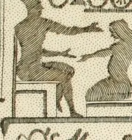 An illustration from De l'origine des loix, des arts, et des sciences, et de leurs progrès chez les anciens peuples (1758)