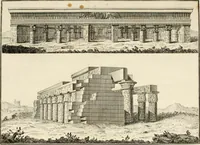 An illustration from De l'origine des loix, des arts, et des sciences, et de leurs progrès chez les anciens peuples (1758)