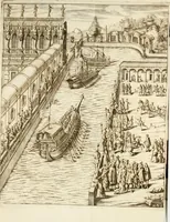 An illustration from L'orologio del piacere : che mostra l'ore del dilettevole soggiorno havto dall'altezza serenissima d. Ernesto Avgvsto, vescovo d'Osnabrvc, duca di Bransuich, Luneburgo, &c. nel luoco di Piazzola di s.e. il signor Marco Contarini, procurator di S. Marco, consacrato all' a.s. dalla medemma eccellenza (1685)