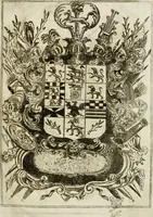 An illustration from L'orologio del piacere : che mostra l'ore del dilettevole soggiorno havto dall'altezza serenissima d. Ernesto Avgvsto, vescovo d'Osnabrvc, duca di Bransuich, Luneburgo, &c. nel luoco di Piazzola di s.e. il signor Marco Contarini, procurator di S. Marco, consacrato all' a.s. dalla medemma eccellenza (1685)