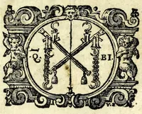 An illustration from Lo sciocco : comedia & inuentione (1628)