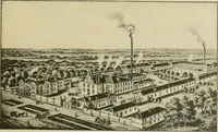 An illustration from Los colores de anilina de la Badische Anilin- & Soda-Fabrik, Ludwigshafen s/Rhin y su aplicación sobre lana, algodón, seda y otras fibras textiles (1902)