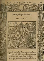 Picture 209 of 545 from Los emblemas de Alciato : traducidos en rhimas españolas ... (1549), leaf 100