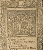 Picture 211 of 545 from Los emblemas de Alciato : traducidos en rhimas españolas ... (1549), leaf 101