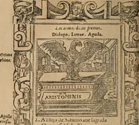 An illustration from Los emblemas de Alciato : traducidos en rhimas españolas ... (1549)