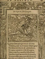 An illustration from Los emblemas de Alciato : traducidos en rhimas españolas ... (1549)