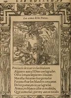 An illustration from Los emblemas de Alciato : traducidos en rhimas españolas ... (1549)