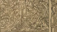 An illustration from Los emblemas de Alciato : traducidos en rhimas españolas ... (1549)
