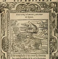 Picture 438 of 545 from Los emblemas de Alciato : traducidos en rhimas españolas ... (1549), leaf 209