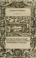 An illustration from Los emblemas de Alciato : traducidos en rhimas españolas ... (1549)