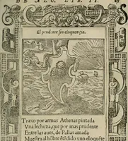 Picture 493 of 545 from Los emblemas de Alciato : traducidos en rhimas españolas ... (1549), leaf 234
