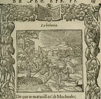 Picture 502 of 545 from Los emblemas de Alciato : traducidos en rhimas españolas ... (1549), leaf 238