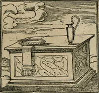An illustration from Los emblemas de Alciato : traducidos en rhimas españolas ... (1549)