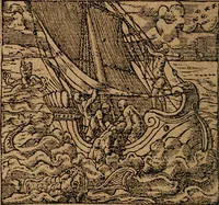 An illustration from Los emblemas de Alciato : traducidos en rhimas españolas ... (1549)