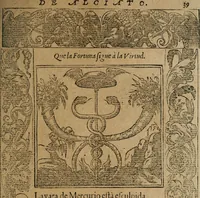 Picture 77 of 545 from Los emblemas de Alciato : traducidos en rhimas españolas ... (1549), leaf 42