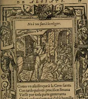 An illustration from Los emblemas de Alciato : traducidos en rhimas españolas ... (1549)