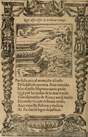 An illustration from Los emblemas de Alciato : traducidos en rhimas españolas ... (1549)