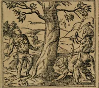 An illustration from Los emblemas de Alciato : traducidos en rhimas españolas ... (1549)