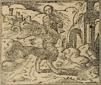 An illustration from Los emblemas de Alciato : traducidos en rhimas españolas ... (1549)