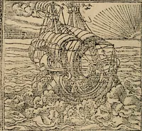 An illustration from Los emblemas de Alciato : traducidos en rhimas españolas ... (1549)