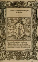 An illustration from Los emblemas de Alciato : traducidos en rhimas españolas ... (1549)
