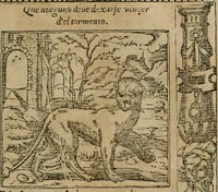 An illustration from Los emblemas de Alciato : traducidos en rhimas españolas ... (1549)