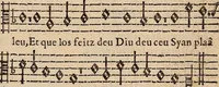An illustration from Los psalmes de David metuts en rima / bernesa. (1583)