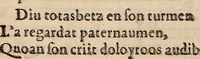 An illustration from Los psalmes de David metuts en rima / bernesa. (1583)