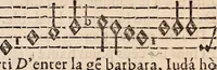 An illustration from Los psalmes de David metuts en rima / bernesa. (1583)