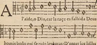 An illustration from Los psalmes de David metuts en rima / bernesa. (1583)