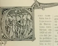 An illustration from Los religiosos en Cataluña durante la primera mitad del siglo 19 (1915)