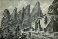 An illustration from Los religiosos en Cataluña durante la primera mitad del siglo 19 (1915)